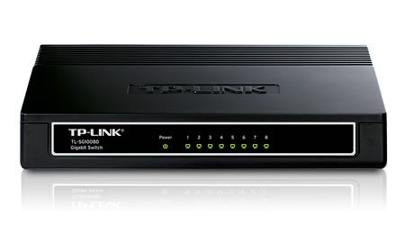 TP-Link 的 8 port 小型 switch hub