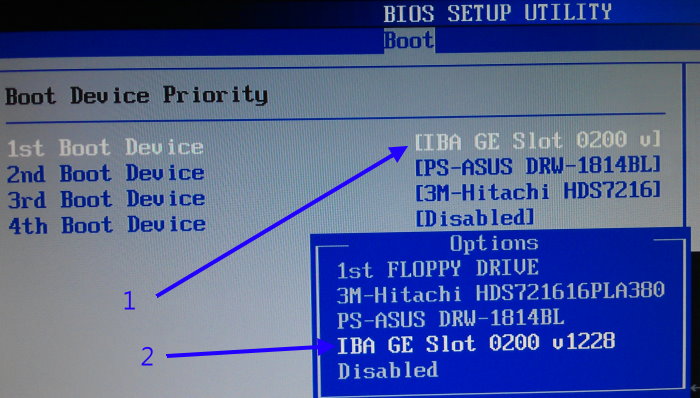 BIOS 調整網路開機