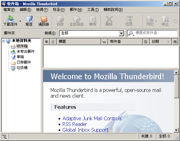 Thunderbird 的使用